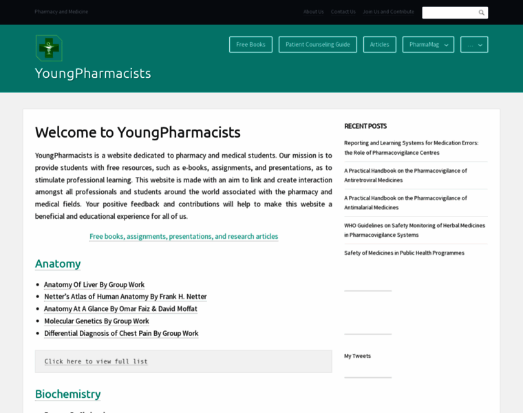 Youngpharmacists.com thumbnail