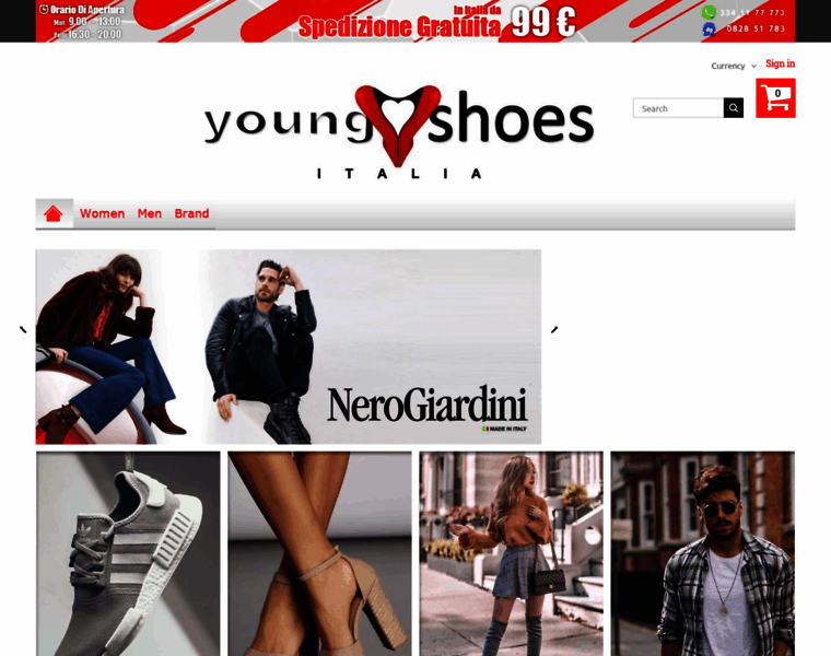 Youngshoesitalia.com thumbnail