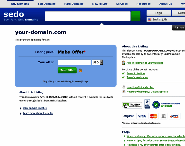 Your-domain.com thumbnail