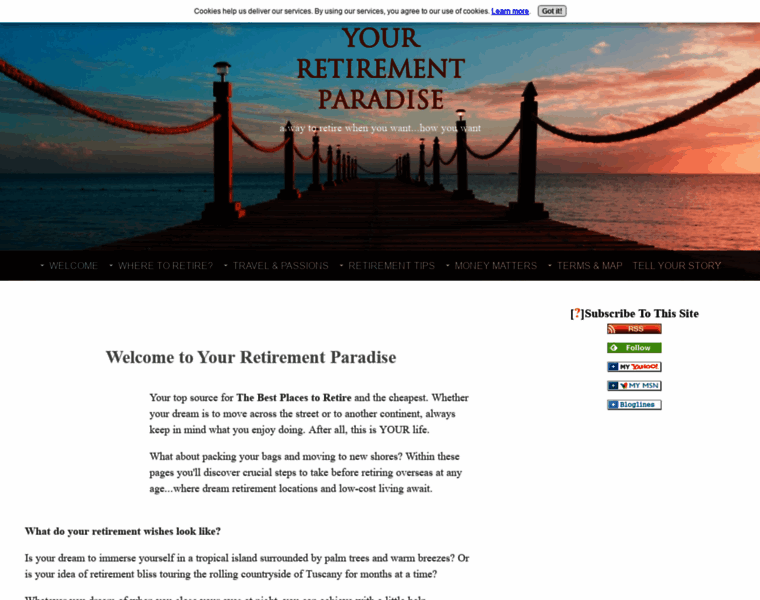 Your-retirement-paradise.com thumbnail