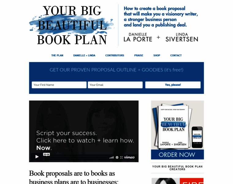 Yourbigbeautifulbookplan.com thumbnail