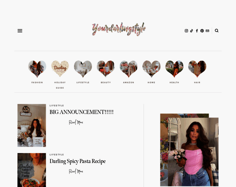 Yourdarlingstyle.com thumbnail