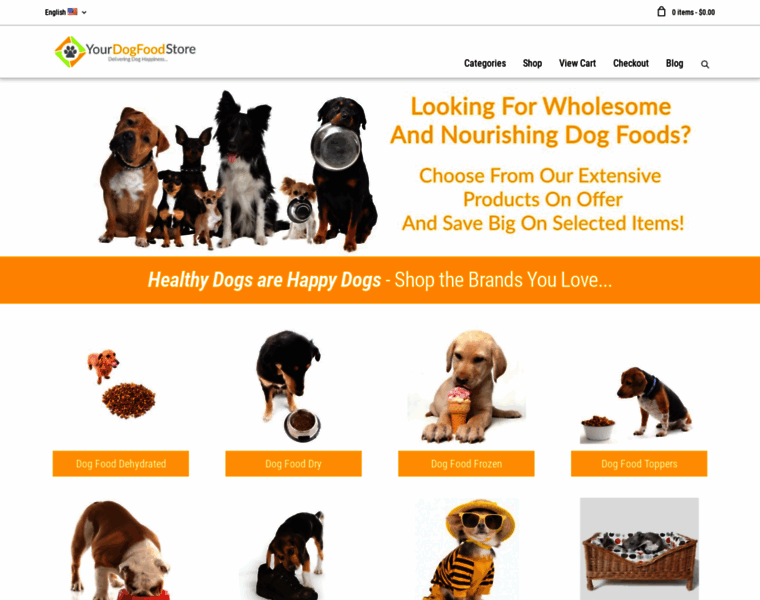 Yourdogfoodstore.com thumbnail