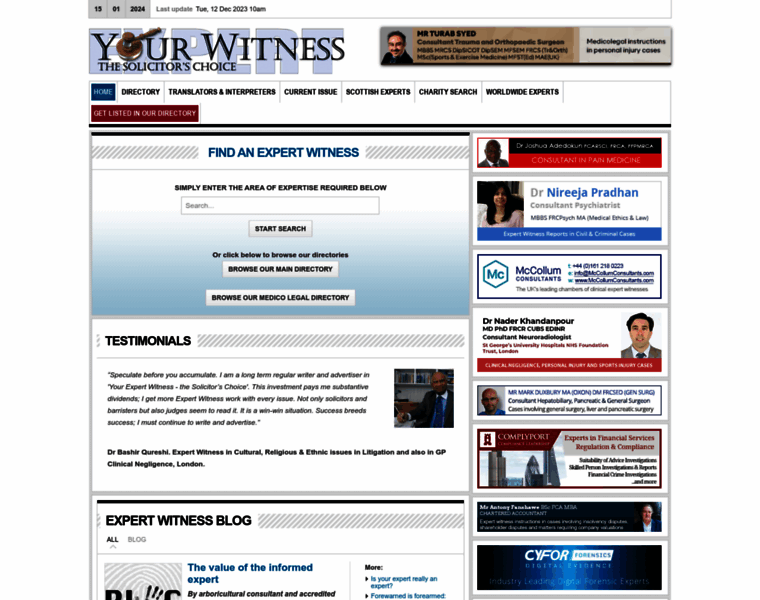Yourexpertwitness.co.uk thumbnail