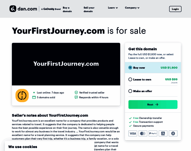 Yourfirstjourney.com thumbnail