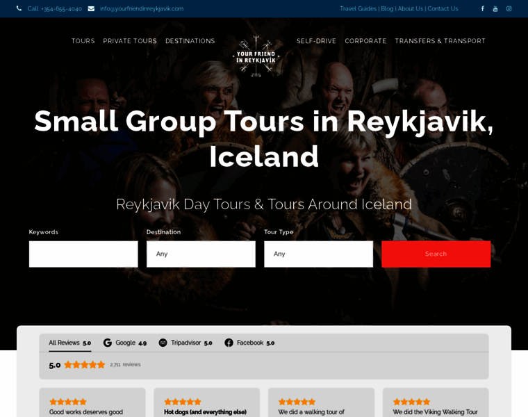 Yourfriendinreykjavik.com thumbnail