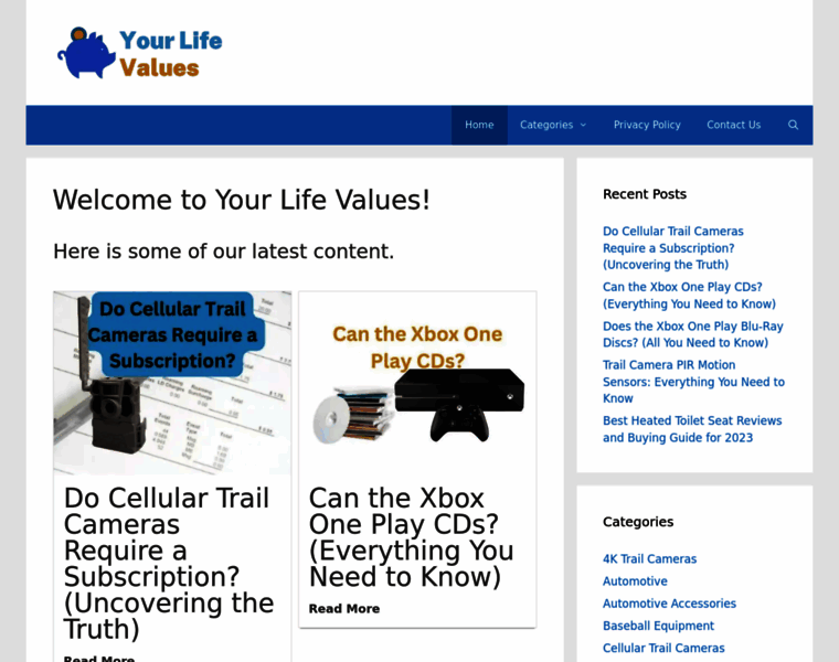 Yourlifevalues.com thumbnail