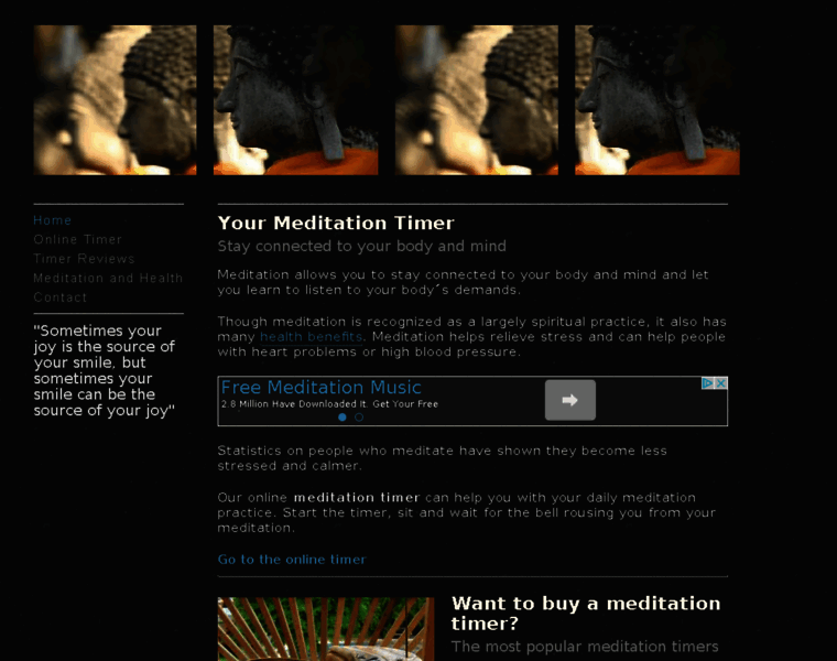 Yourmeditationtimer.com thumbnail