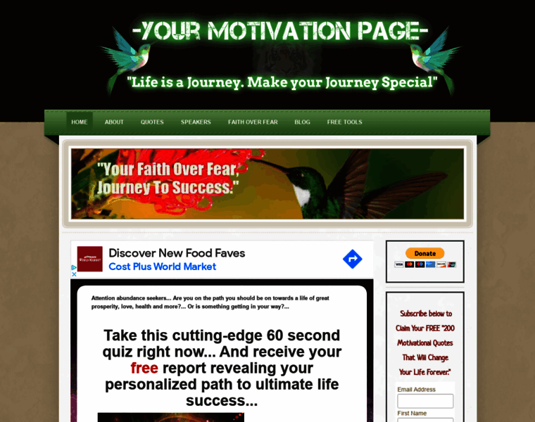 Yourmotivationpage.com thumbnail