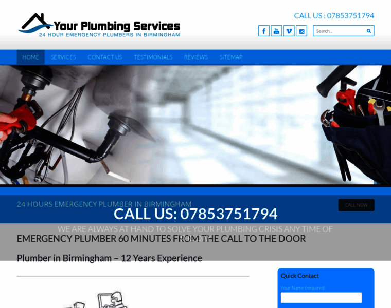 Yourplumbingservices.co.uk thumbnail