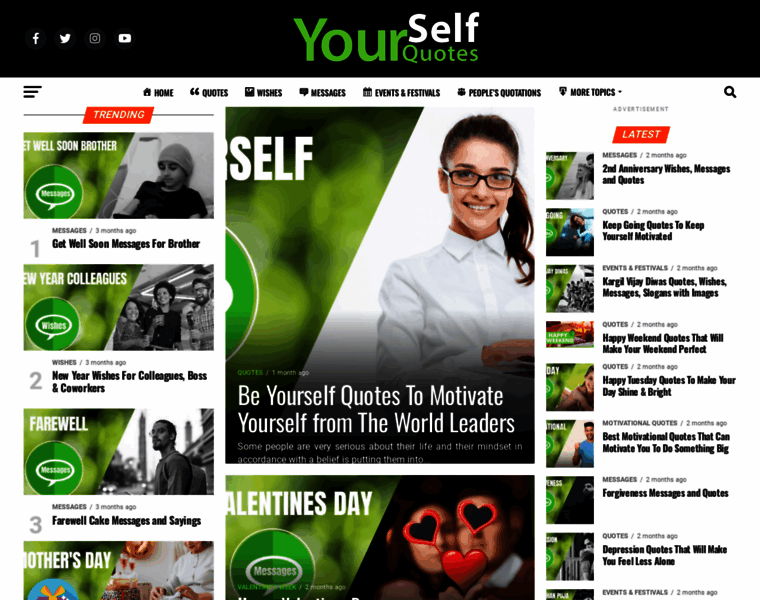 Yourselfquotes.com thumbnail