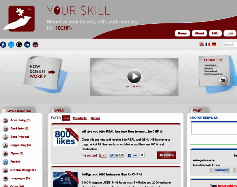 Yourskill.ch thumbnail