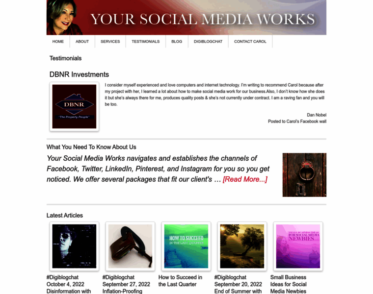 Yoursocialmediaworks.com thumbnail