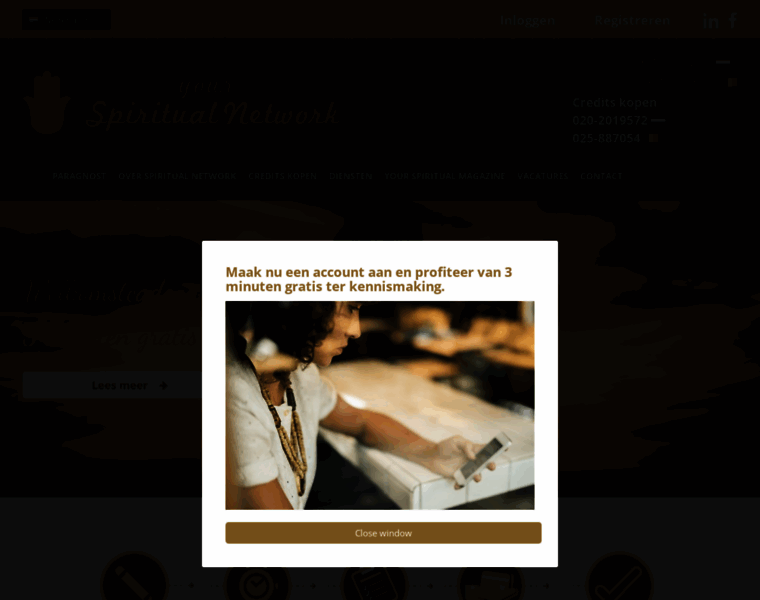 Yourspiritualnetwork.com thumbnail