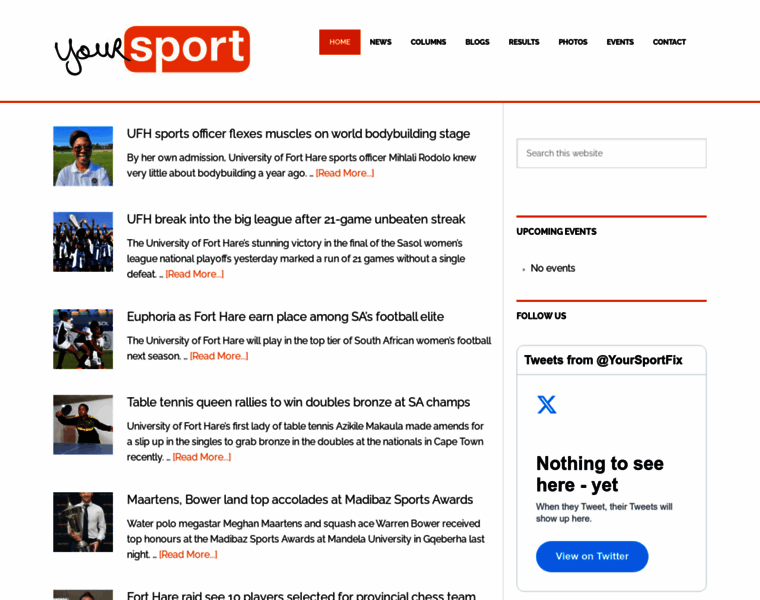 Yoursport.co.za thumbnail