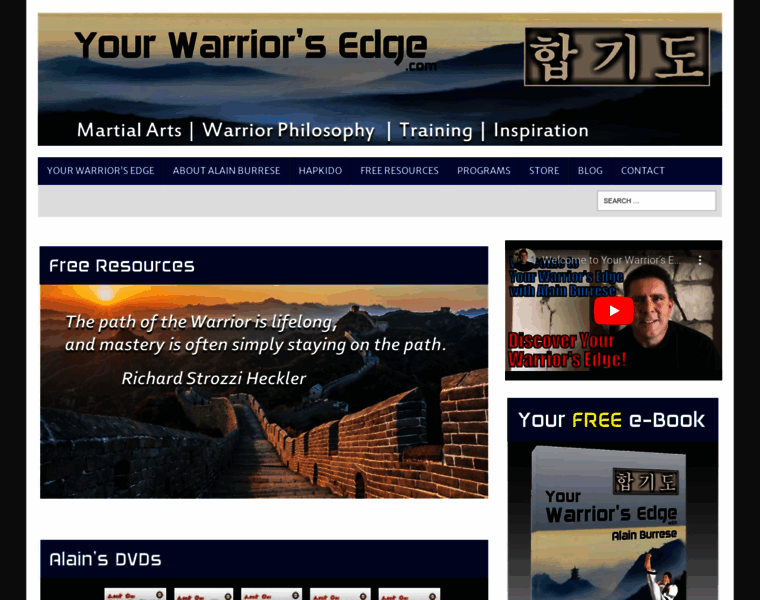 Yourwarriorsedge.com thumbnail