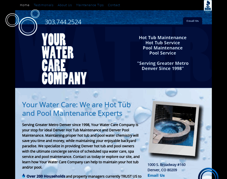 Yourwatercarecompany.com thumbnail