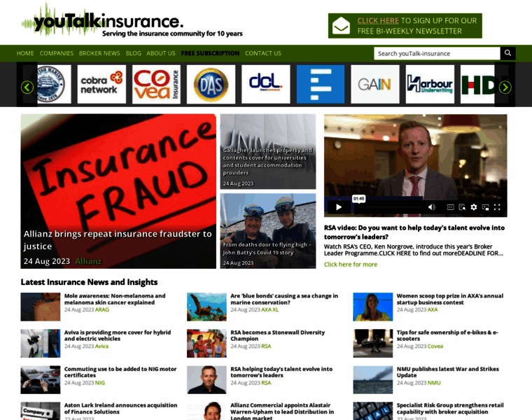 Youtalk-insurance.com thumbnail