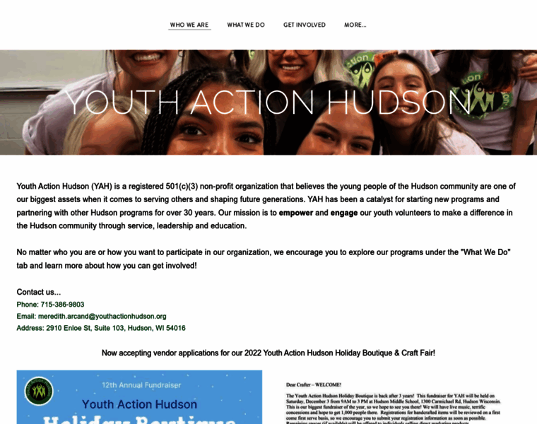 Youthactionhudson.org thumbnail