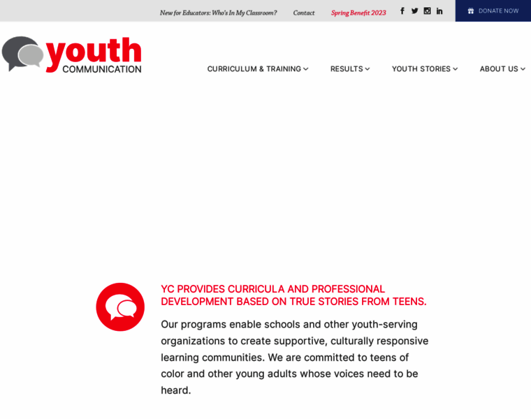 Youthcomm.org thumbnail