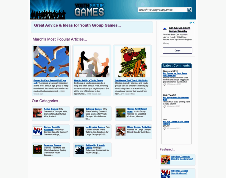 Youthgroupgames.co.uk thumbnail