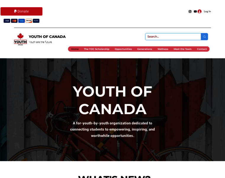 Youthofcanada.ca thumbnail