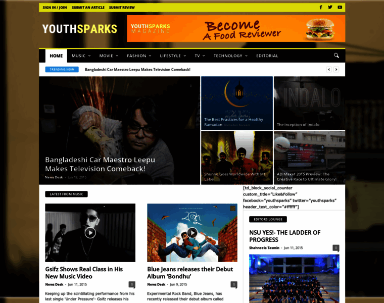 Youthsparks.com thumbnail