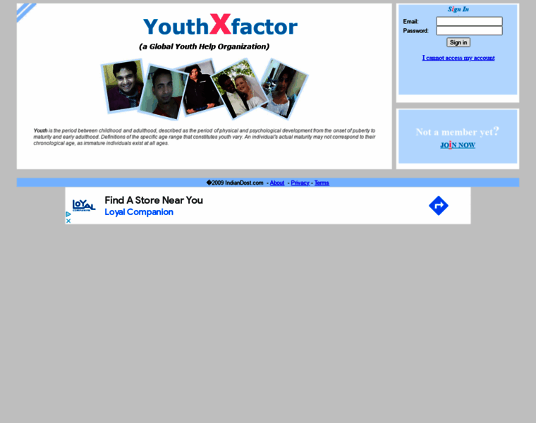 Youthxfactor.com thumbnail