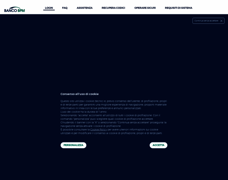 youweb.bancobpm.it at WI. YouWeb full