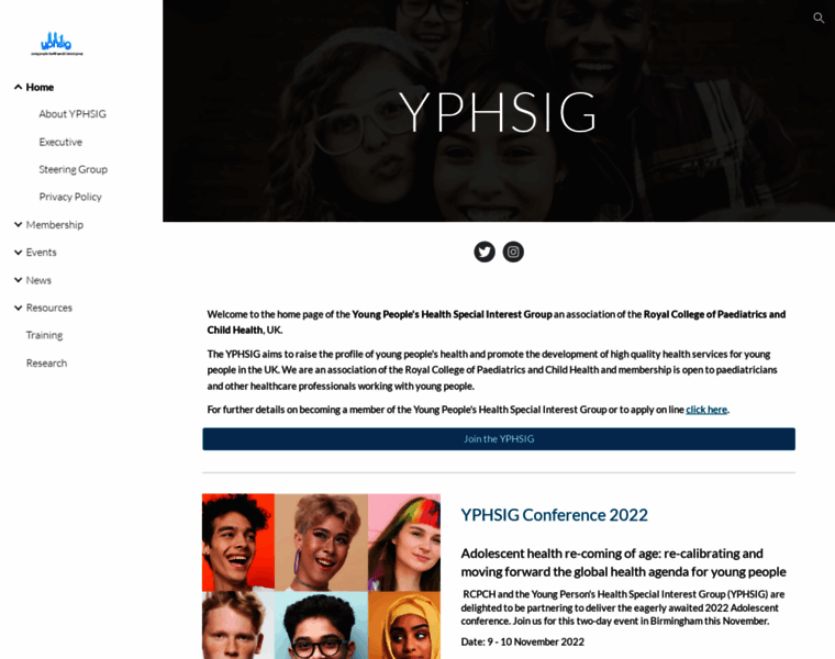 Yphsig.org.uk thumbnail