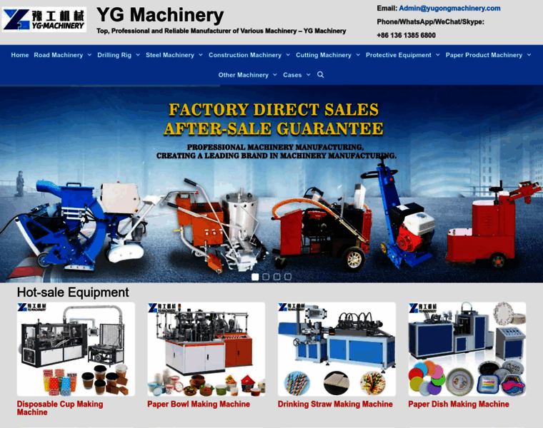 Yugongmachinery.com thumbnail