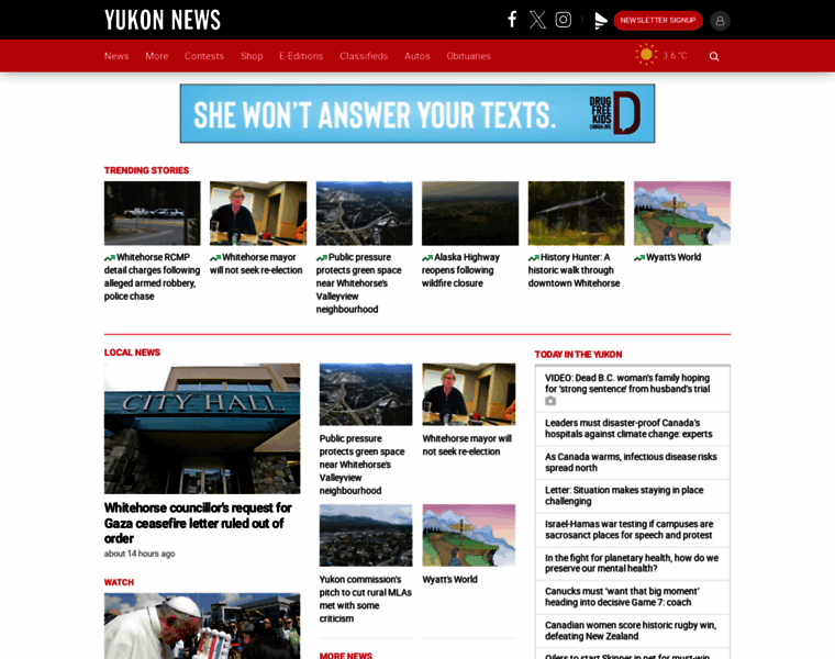 Yukon-news.com thumbnail