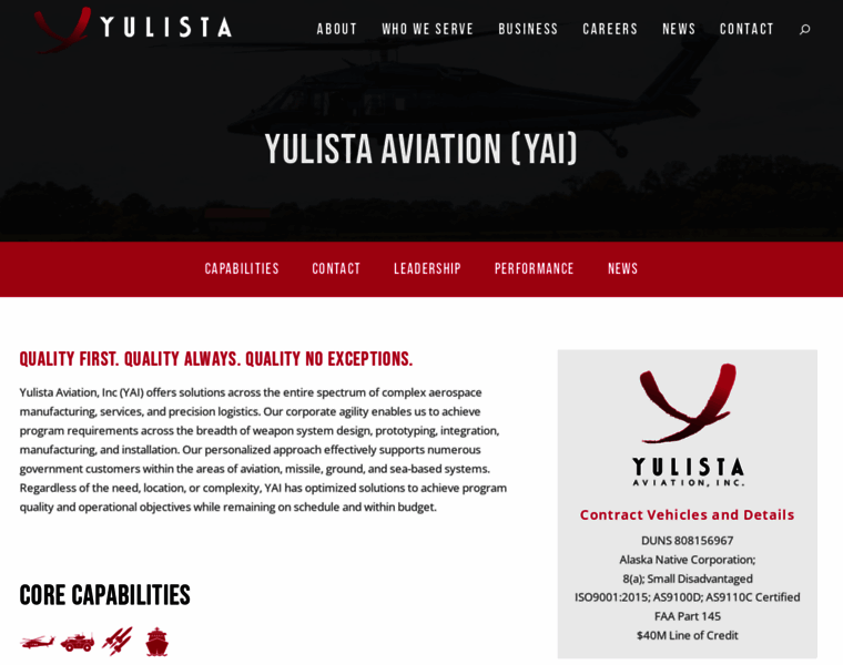 Yulistaaviation.com thumbnail