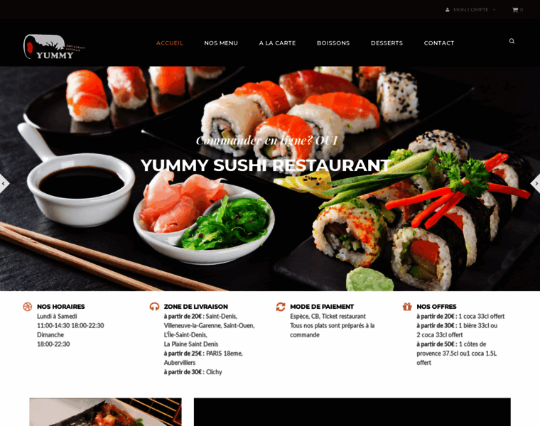 Yummy-sushi.net thumbnail
