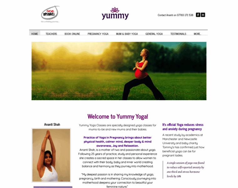 Yummy-yoga.co.uk thumbnail