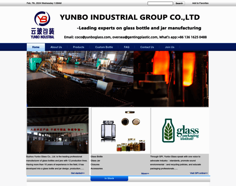Yunboglass.com thumbnail