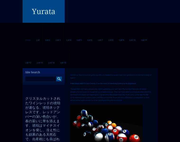 Yurata.com thumbnail