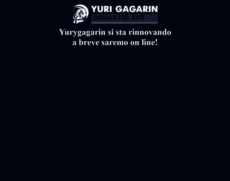 Yurigagarin.it thumbnail