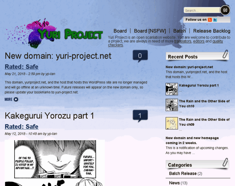 Yuriproject.net thumbnail