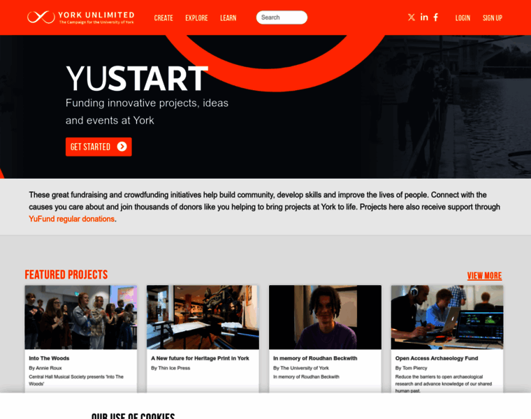 Yustart.hubbub.net thumbnail
