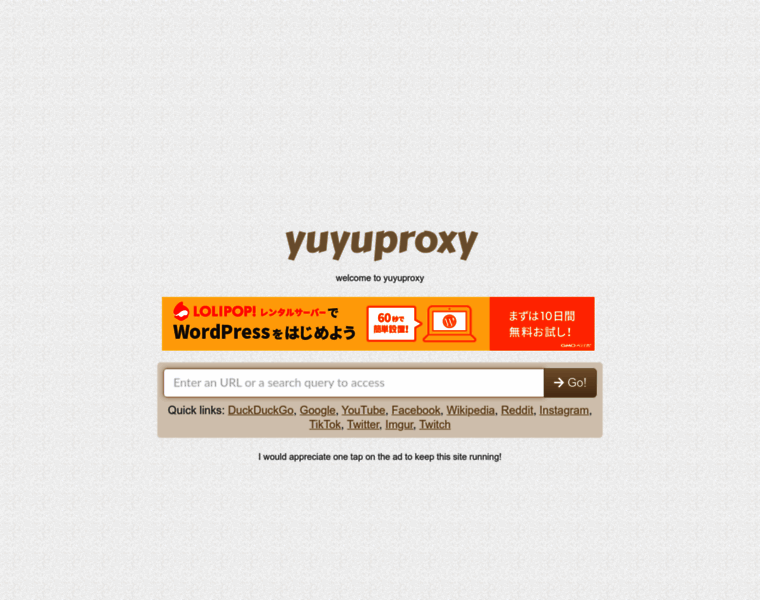Yuyuproxy.com thumbnail Yuyuproxy.com thumbnail