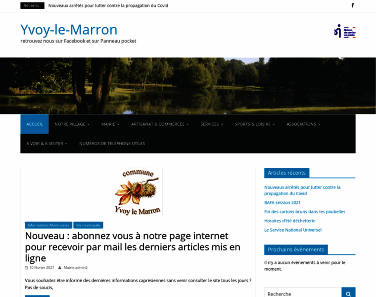 Yvoy-le-marron.fr thumbnail