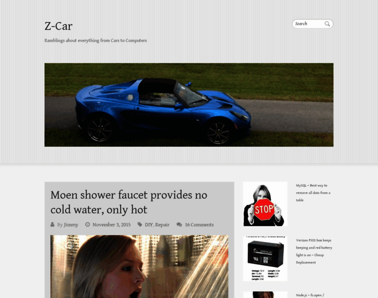 Z-car.com thumbnail