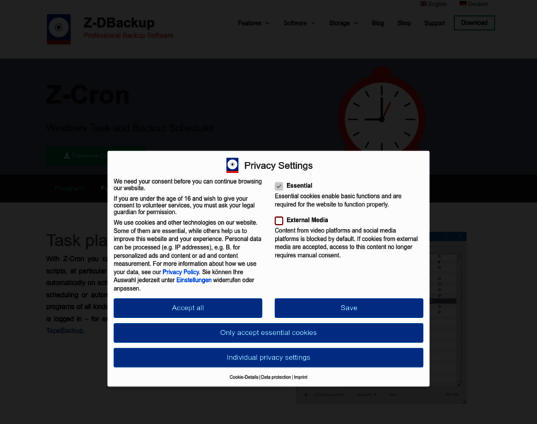 Z-cron.com thumbnail