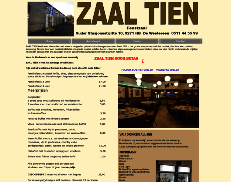 Zaaltien.nl thumbnail