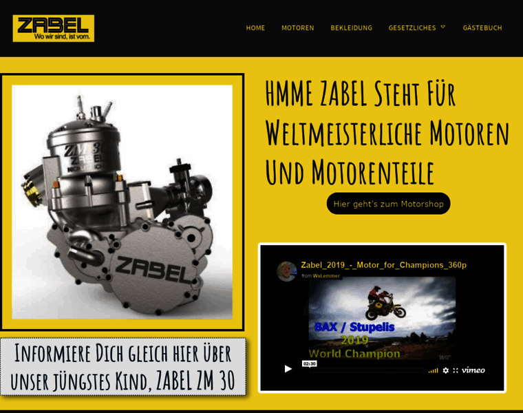 Zabel-racing.de thumbnail