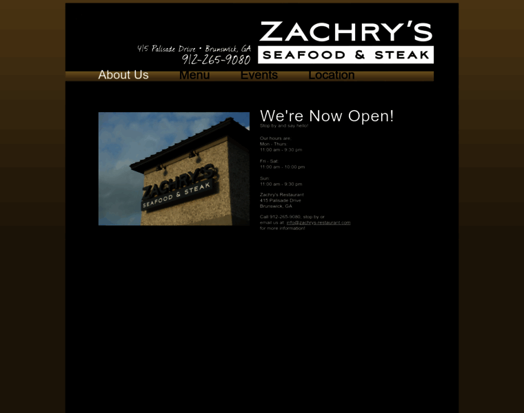 Zachrys-restaurant.com thumbnail