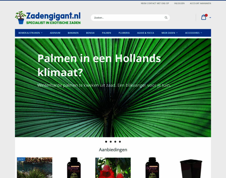 Zadengigant.nl thumbnail