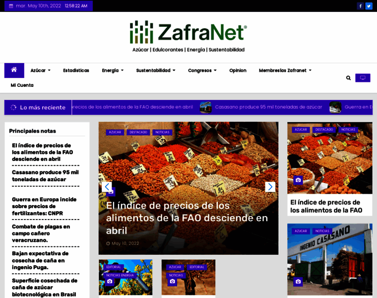 Zafranet.com thumbnail