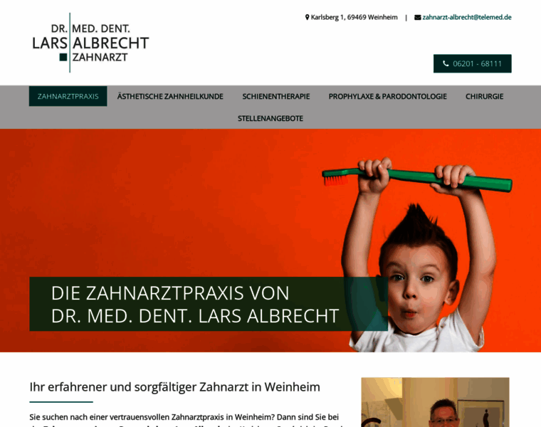 Zahnarzt-albrecht-weinheim.de thumbnail